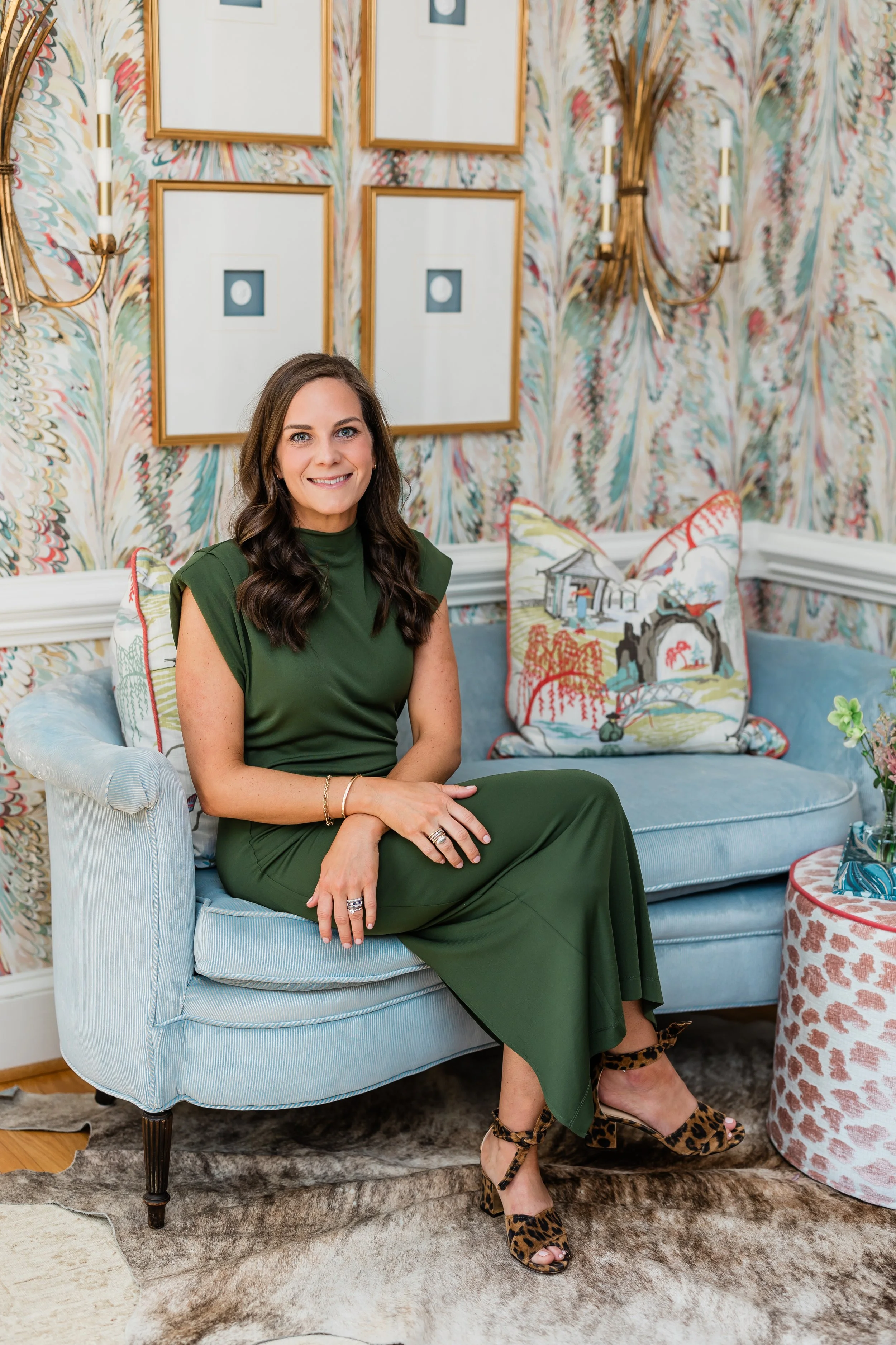 Martha Midgette, founder and principal interior designer of Martha Midgette Designs in Raleigh, North Carolina