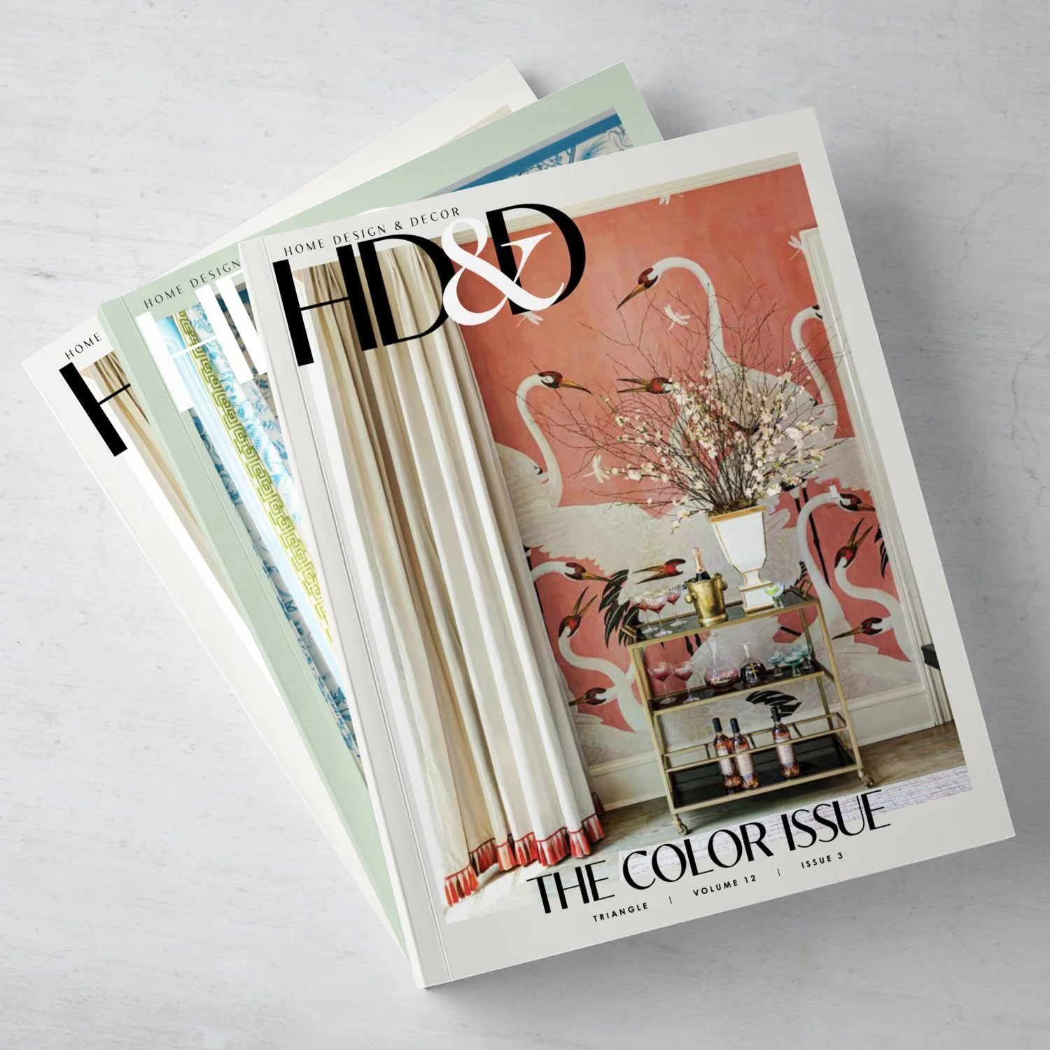 Martha Midgette in Home, Design & Decor magazine, The Gift of Style