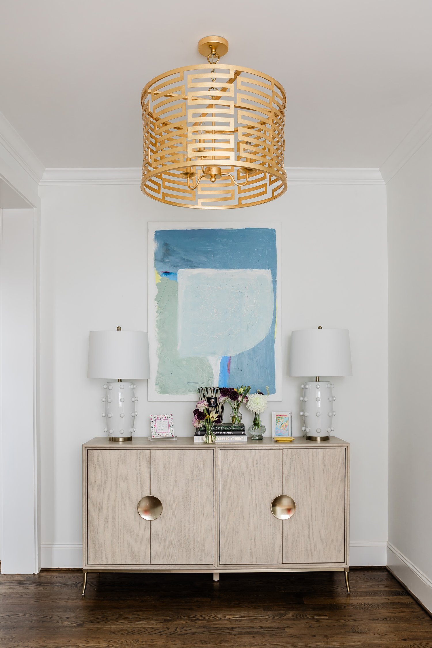 Bedroom retreat with timeless color and pattern, Martha Midgette Designs