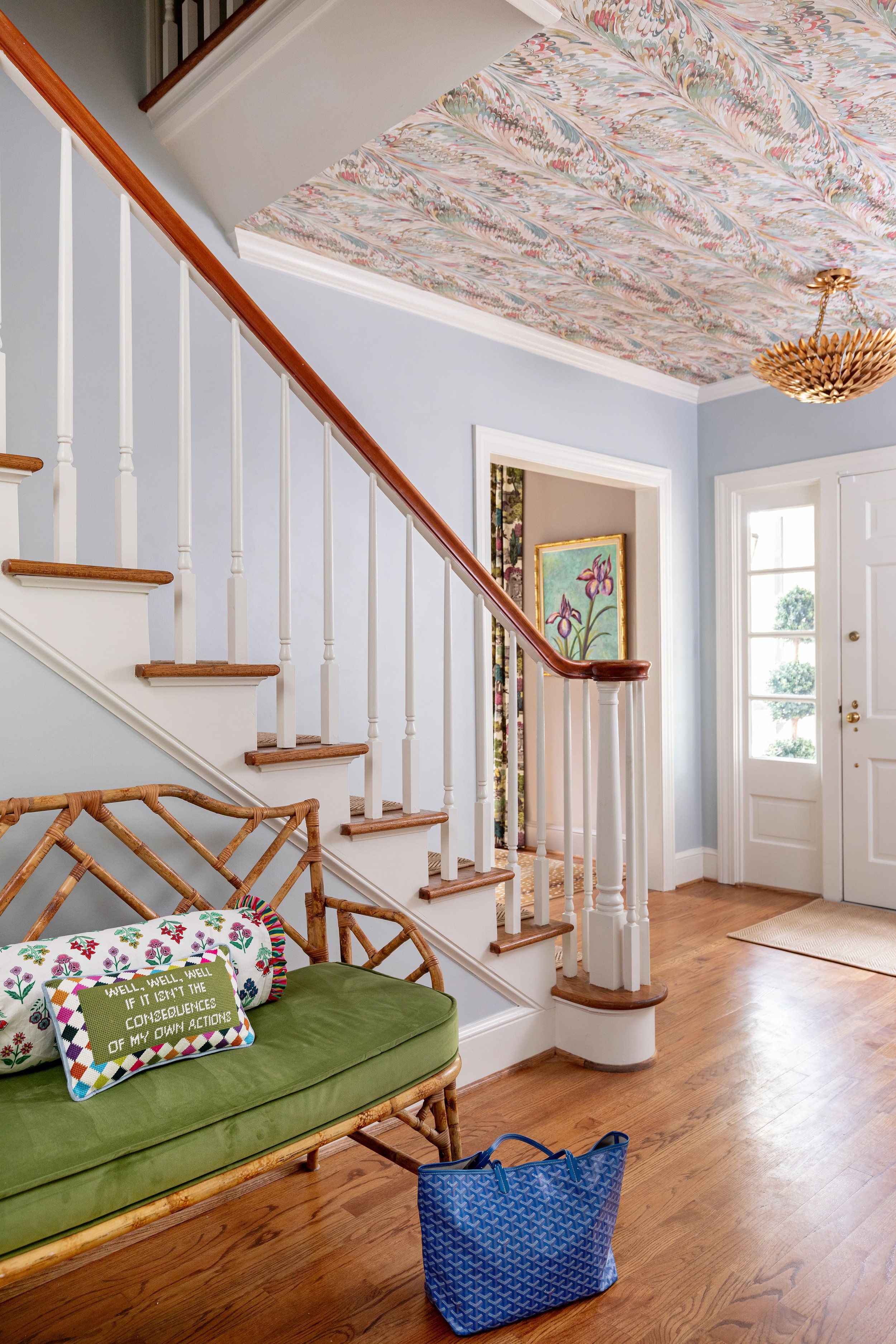 Signature colorfully classic interior by MMD in North Carolina