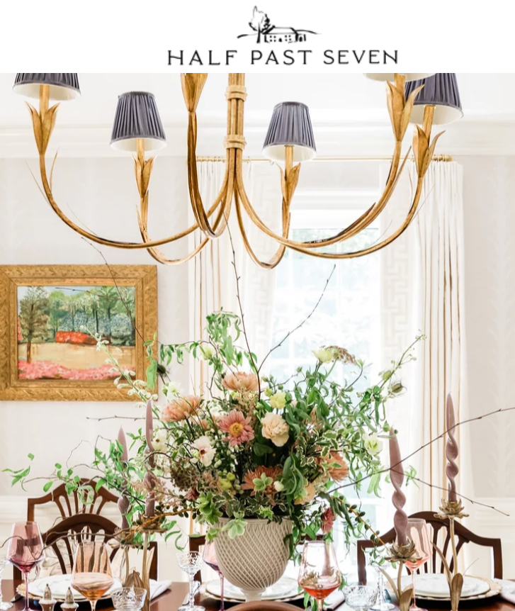 How She Hosts feature with Martha Midgette on Half Past Seven